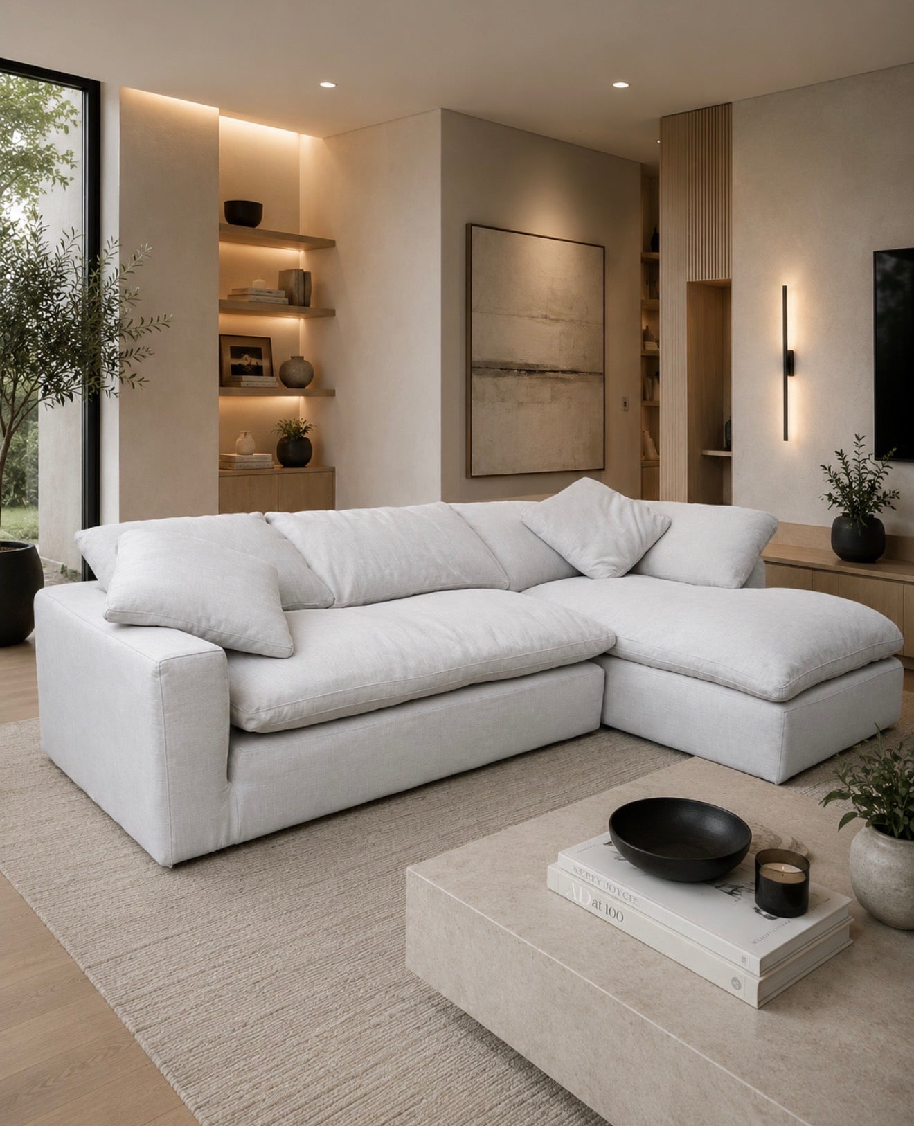 RH Cloud Sectional