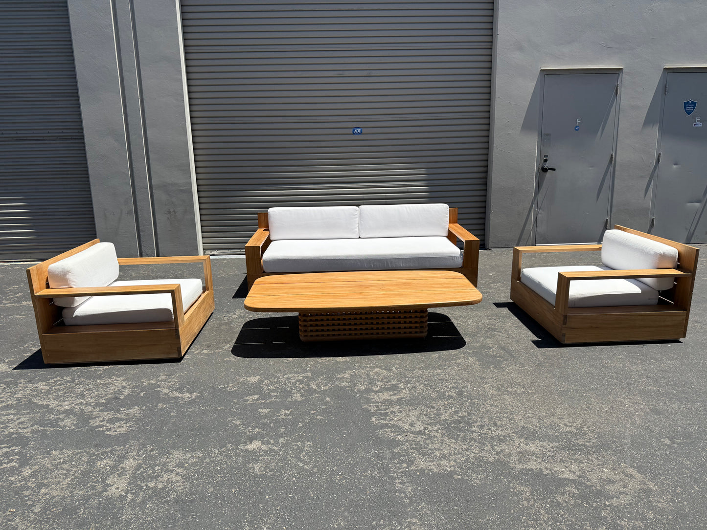 Restoration Hardware Marbella Outdoor Set
