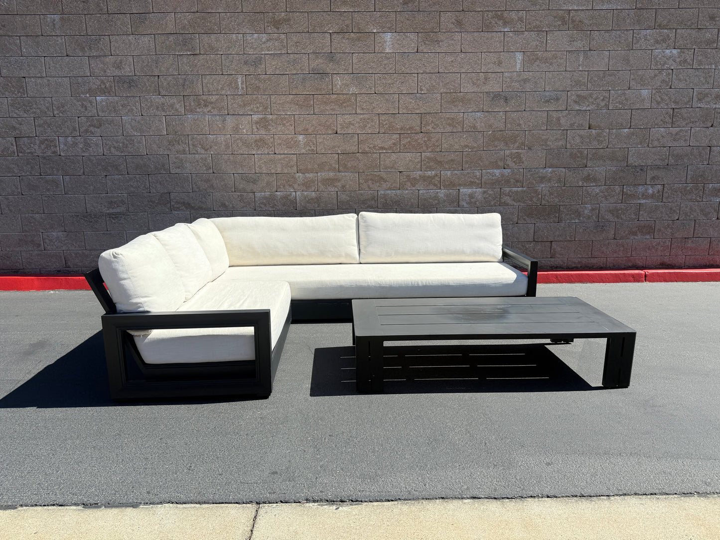Restoration Hardware Costa Aluminum Outdoor Set