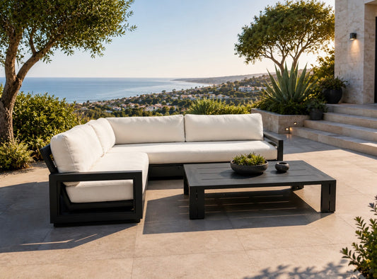 Restoration Hardware Costa Aluminum Outdoor Set