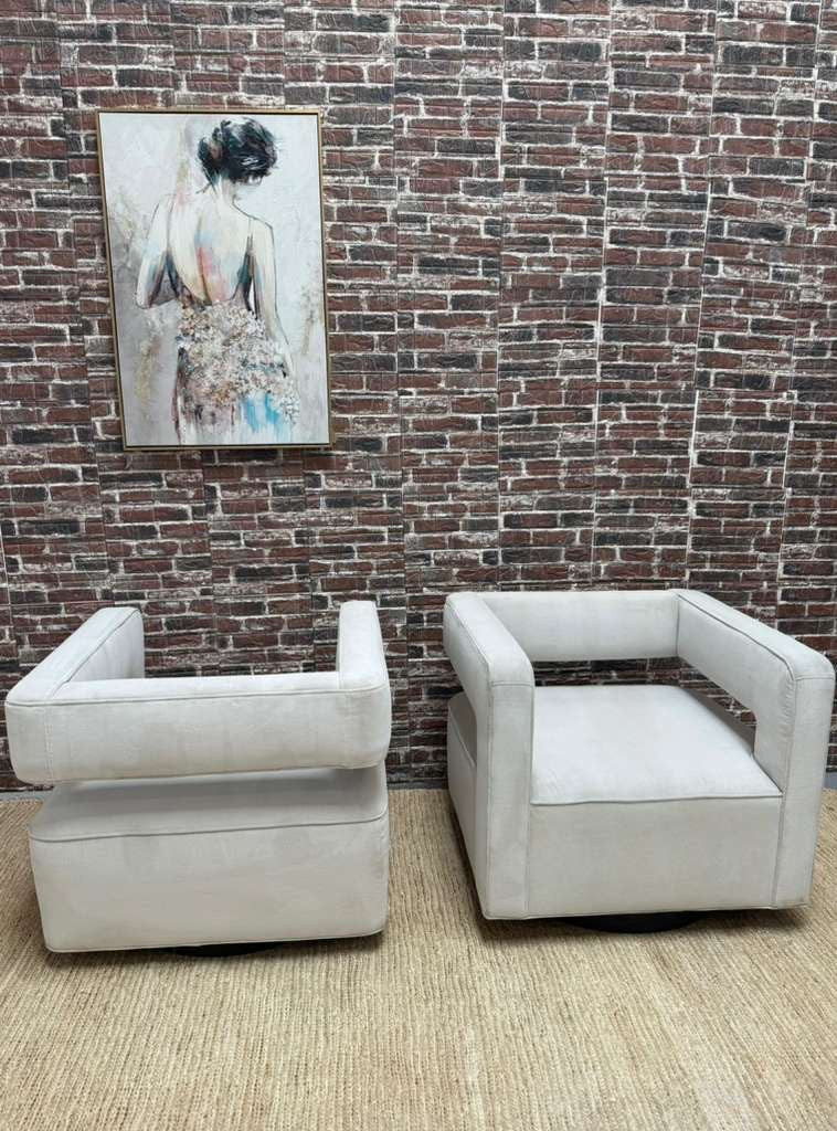 Restoration Hardware Swivel Chairs