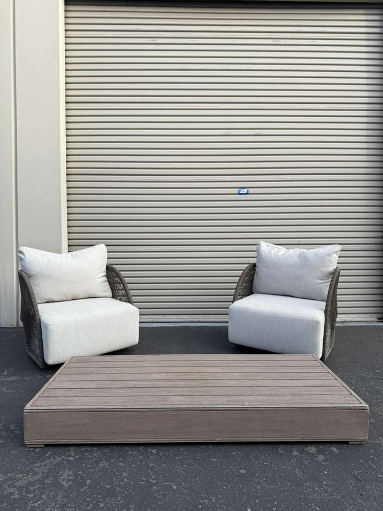 Restoration Hardware Outdoor Chairs