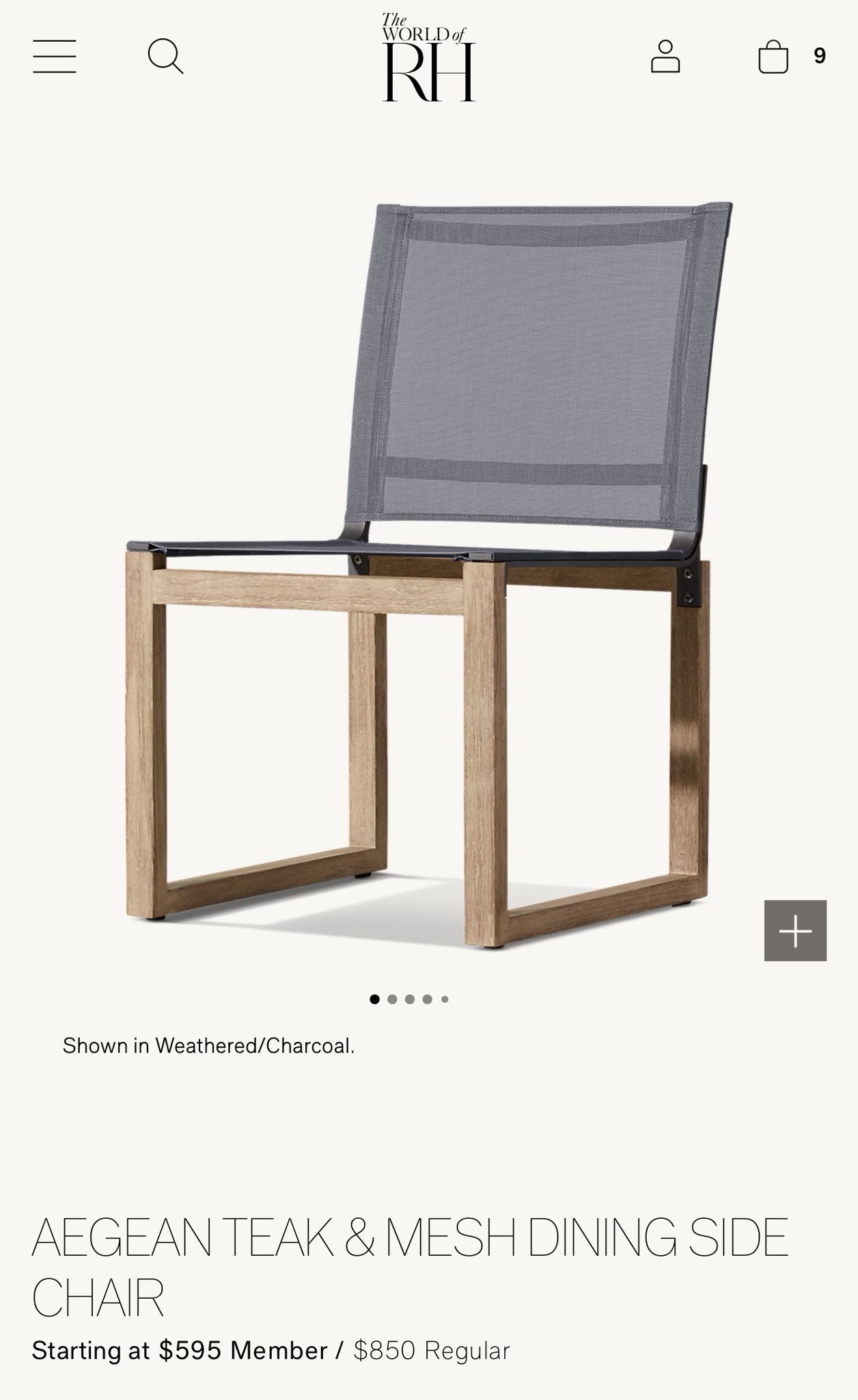 Restoration Hardware Outdoor Chairs