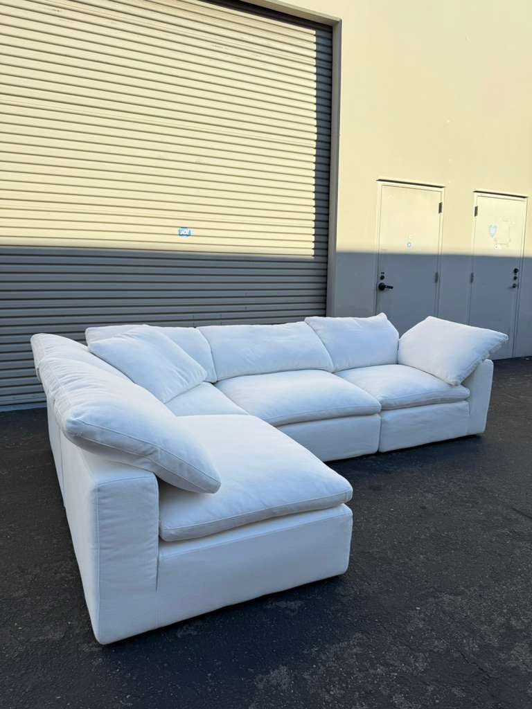 RH Cloud White Couch