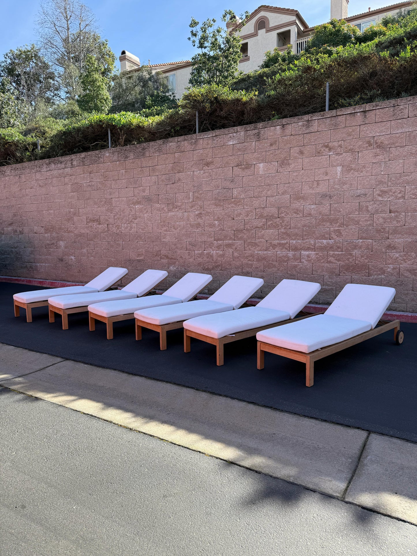 Restoration Hardware Aegean Pool Chaises