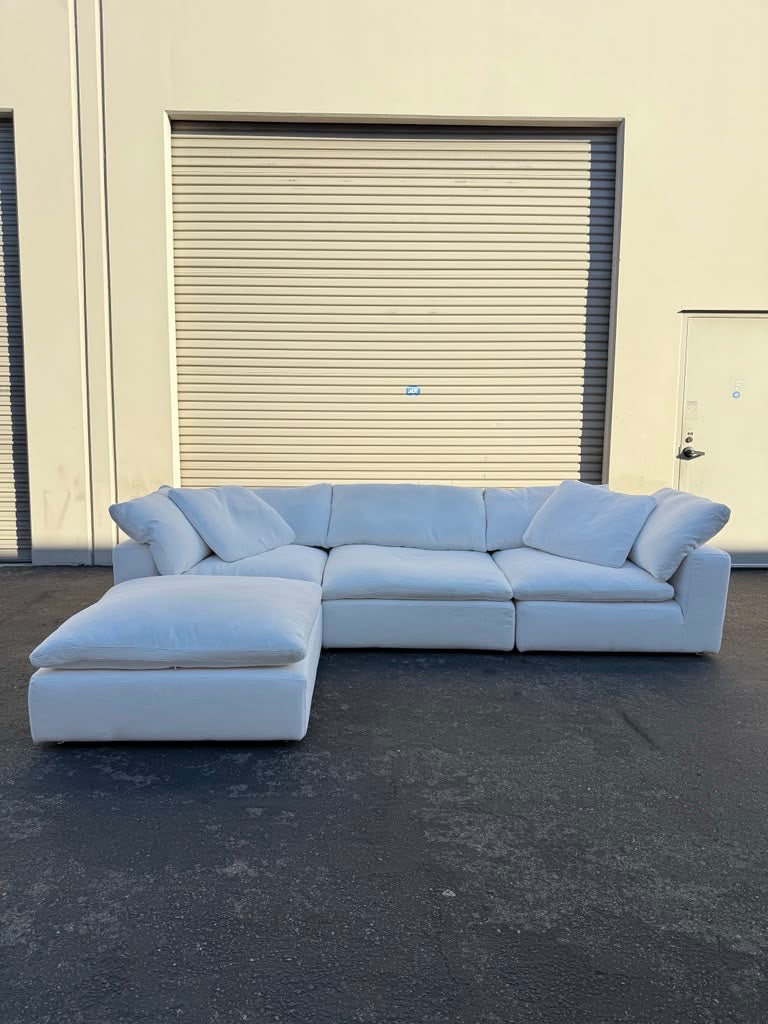 White RH Cloud Couch
