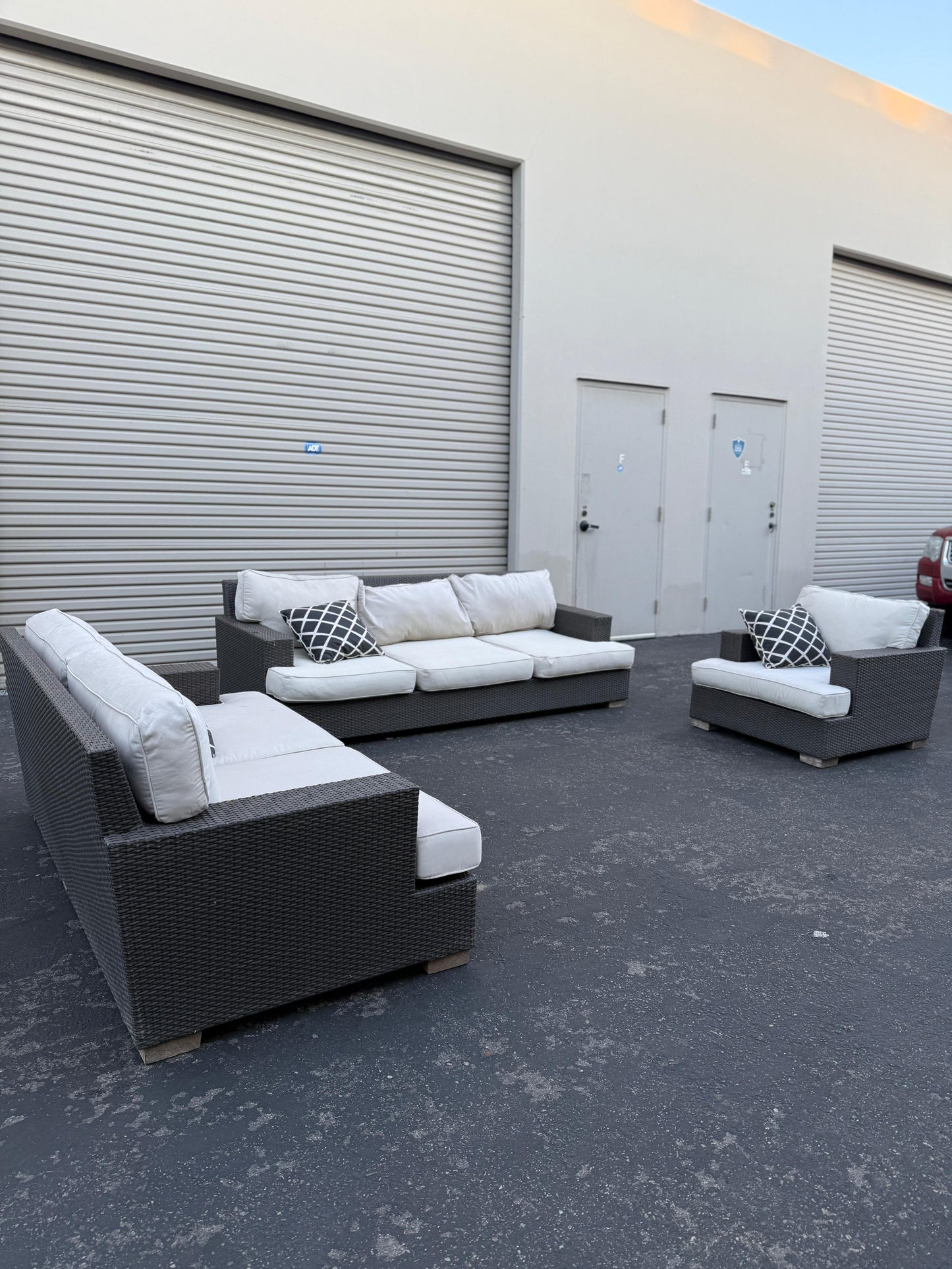 Restoration hardware Outdoor Set
