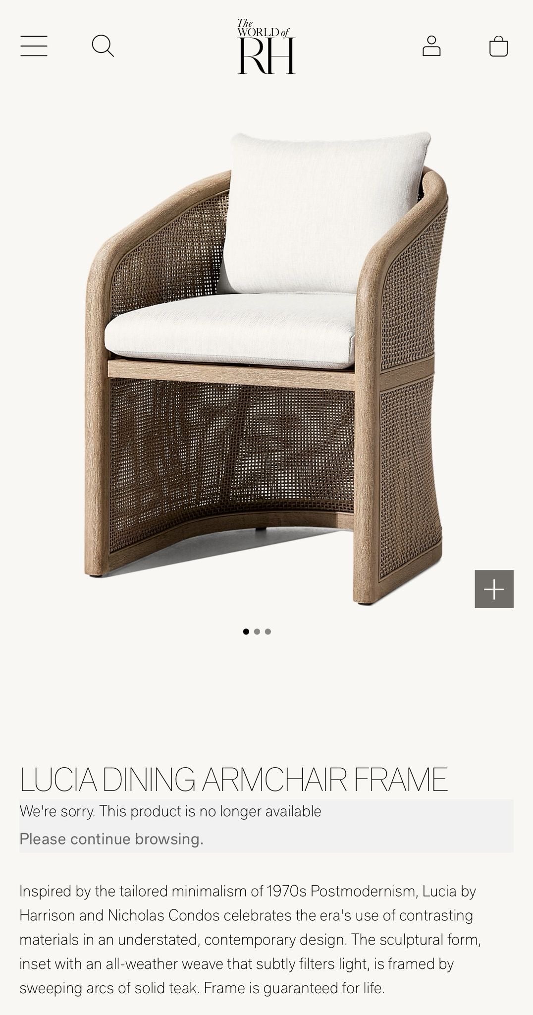 Restoration hardware Outdoor Chairs