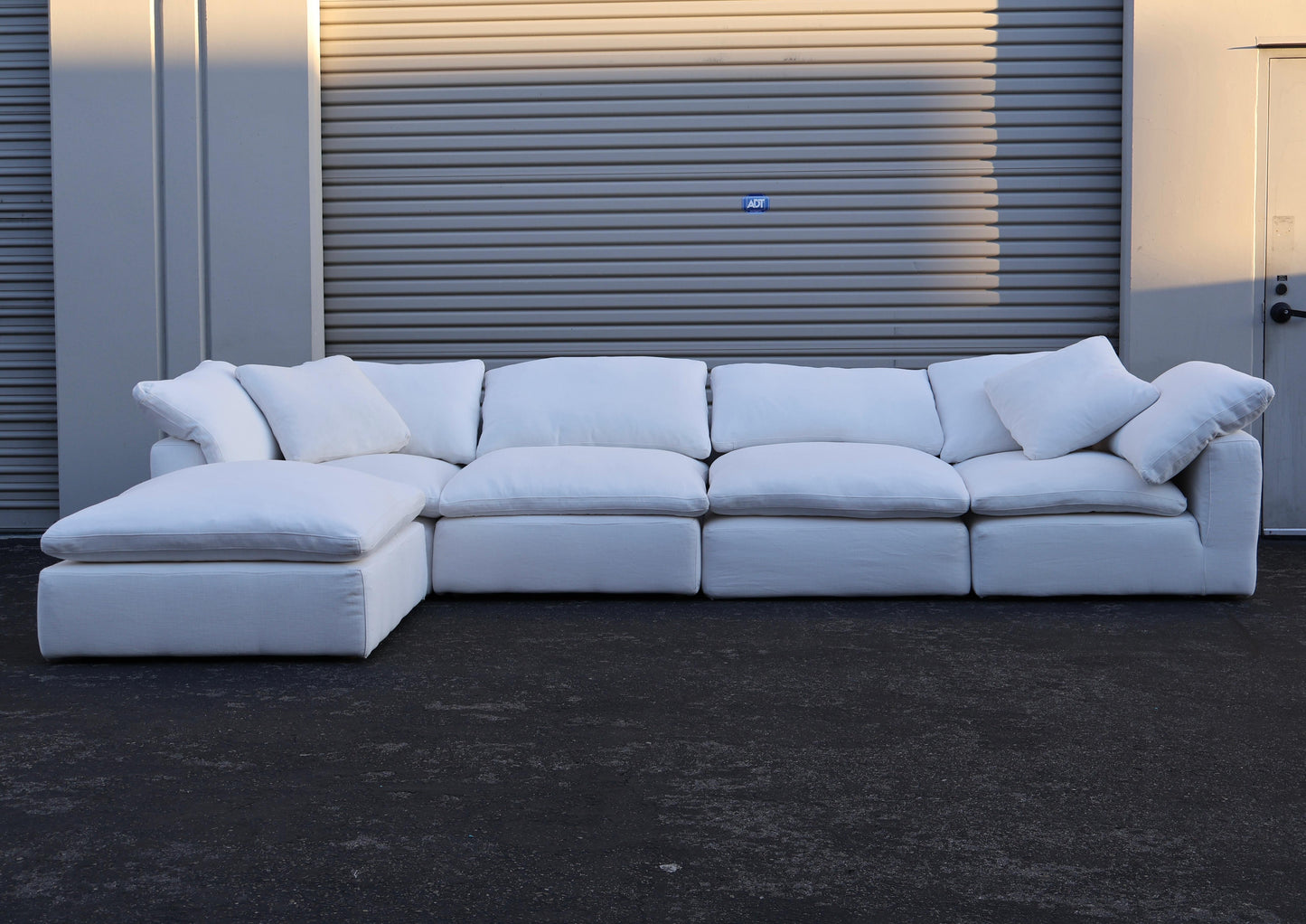 White RH Cloud Couch