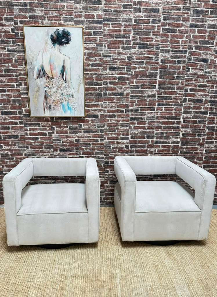 Restoration Hardware Swivel Chairs