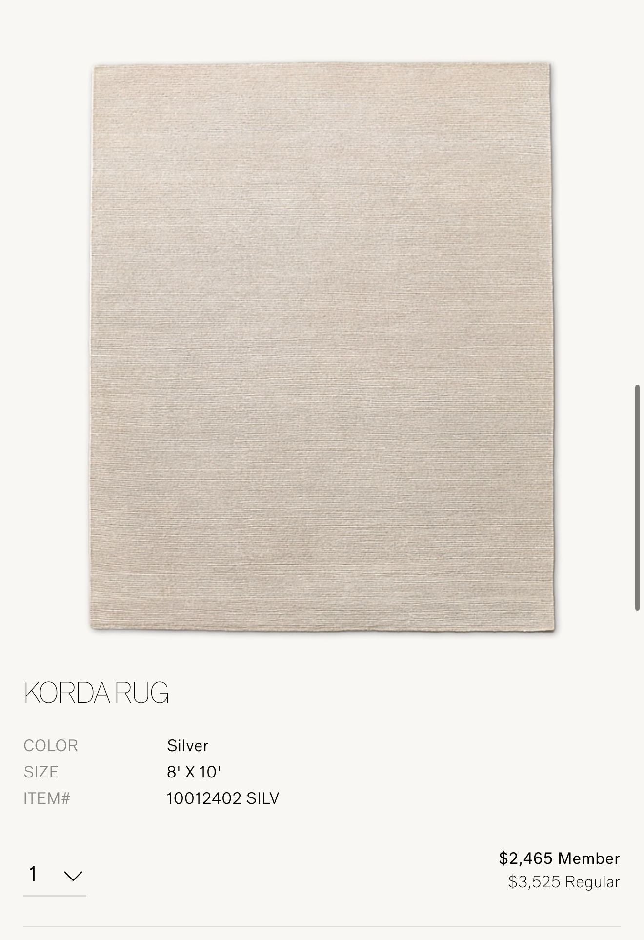 Korda RH Rug